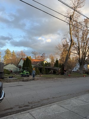 Storm Cleanup Job - Do you have a tree blown over on to your house or blocking your way to work?!
We can help! We've been serving the North Idaho and Eastern Washington for almost a decade with expert tree care. Our climbing arborists use top-notch gear for precise pruning and safe tree removal. We can turn limbs into mulch for your garden or landscaping. Customers love our fast service, fair prices, and streamlined process. Choose us for reliable, professional service. Storm Cleanup Job - Do you have a tree blown over on to your house or blocking your way to work?!
We can help! We've been serving the North Idaho and Eastern Washington for almost a decade with expert tree care. Our climbing arborists use top-notch gear for precise pruning and safe tree removal. We can turn limbs into mulch for your garden or landscaping. Customers love our fast service, fair prices, and streamlined process. Choose us for reliable, professional service.
