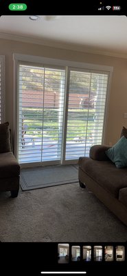 Sliding Door Shutters - This is a collection of our custom sliding door shutters, these are made to cover out the light from the big glass sliding doors and adding a sense of extra elegance to your home. In case you’re wondering no they do not make your home seem small, they actually do the opposite where your living room, kitchen, etc. will look bigger when these are installed. Sliding Door Shutters - This is a collection of our custom sliding door shutters, these are made to cover out the light from the big glass sliding doors and adding a sense of extra elegance to your home. In case you’re wondering no they do not make your home seem small, they actually do the opposite where your living room, kitchen, etc. will look bigger when these are installed.