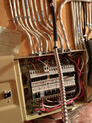 A/C installation. - Hooking up an A/C unit. A/C installation. - Hooking up an A/C unit.