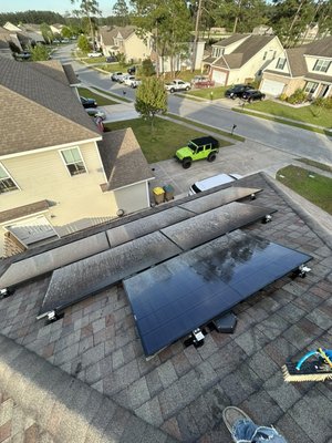 Solar panel cleaning - Solar panel cleaning helps ensure that your solar panels are absolving as much sunlight as possible to maximize your investment Solar panel cleaning - Solar panel cleaning helps ensure that your solar panels are absolving as much sunlight as possible to maximize your investment