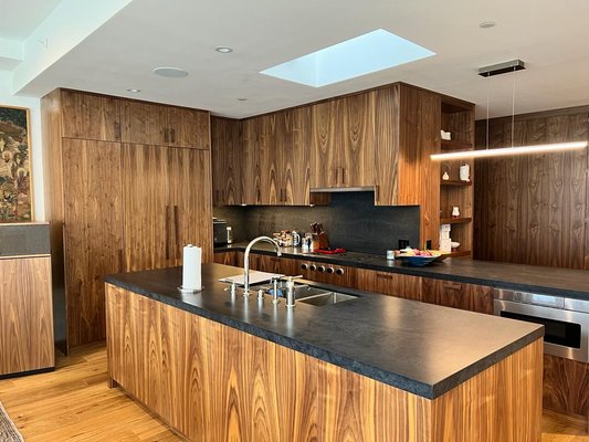Kitchen, Door, and Stairs Installation - Project Overview:

Our Kitchen, Door, and Stairs Installation project is a comprehensive endeavor that elevates the heart of your home, enhances security and aesthetics at your entrances, and transforms your living space with beautifully crafted stairs. This project brings together form, function, and safety in one seamless package.

Kitchen Renovation:

Modern Kitchen Design: Our kitchen designs incorporate the latest trends and innovations, ensuring your space is both stylish and functional.

Custom Cabinetry: We build custom kitchen cabinets to maximize storage, improve organization, and create a cohesive look that suits your taste.

Countertop Excellence: Choose from a range of countertop materials, including granite, quartz, or marble, for a surface that's durable and visually striking.

Efficient Layout: We optimize the kitchen layout for ease of use and traffic flow, ensuring every inch is utilized effectively.

Quality Appliances: Our installations include top-of-the-line appliances that meet your cooking and lifestyle needs.

Door Installation:

Enhanced Security: We install high-quality doors with robust locking systems to bolster your home's security.

Aesthetic Appeal: Our door options include a variety of styles, finishes, and materials to match your home's exterior and interior design.

Energy Efficiency: Our doors are designed for energy efficiency, helping you maintain a comfortable indoor environment and reduce utility costs.

Sound Insulation: Enjoy a quieter living space with doors that provide excellent sound insulation, ensuring privacy and tranquility.

Stairs Installation:

Custom Staircases: We craft custom staircases that harmonize with your home's architectural style and space requirements.

Safety First: Our stairs are designed with safety features, including handrails and anti-slip surfaces, to prevent accidents and injuries.

Material Variety: Choose from a range of materials for your staircase, including wood, metal, glass, or a combination, to achieve your desired look.

Space Optimization: Our stair designs consider space constraints, ensuring efficient use of the available area.

Elegant Balustrades: Enhance the aesthetics of your stairs with elegant balustrades and railing options.

Experience the transformation of your home with our Kitchen, Door, and Stairs Installation services. Contact us today to discuss your project and bring your vision to life.