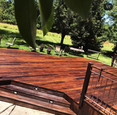 Deck Cleaning - When it comes to wood we use special industrial grade cleaners made specifically for wood. We also apply wood brighteners and ph neutralizers to add a nice touch/finish for a brand new looking deck! Deck Cleaning - When it comes to wood we use special industrial grade cleaners made specifically for wood. We also apply wood brighteners and ph neutralizers to add a nice touch/finish for a brand new looking deck!