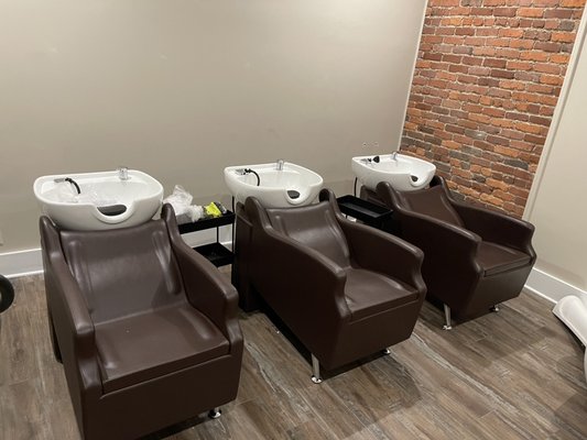 Drain installation - We installed drains and these hair washing bowls for one of our customers! Call us today for any of your plumbing needs. We give free estimates! Drain installation - We installed drains and these hair washing bowls for one of our customers! Call us today for any of your plumbing needs. We give free estimates!