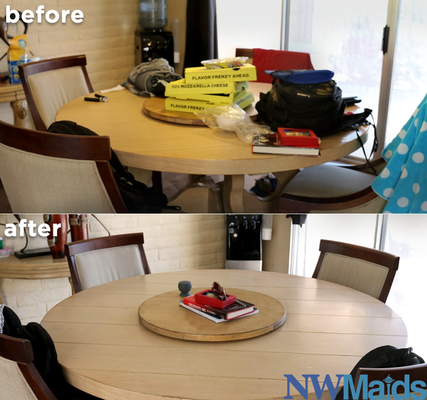 Dining Room Cleaning - We cleaned this dining room as part of our move in/out cleaning service. We offer the best house cleaning services in Seattle and beyond! Book online at nwmaids.com or call (206) 508-5850 Dining Room Cleaning - We cleaned this dining room as part of our move in/out cleaning service. We offer the best house cleaning services in Seattle and beyond! Book online at nwmaids.com or call (206) 508-5850