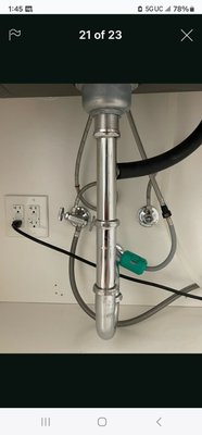 kitchen leak repair - The customer requested my help to fix the leak under the kitchen sink. I cleaned the drain and replaced the pipe kitchen leak repair - The customer requested my help to fix the leak under the kitchen sink. I cleaned the drain and replaced the pipe