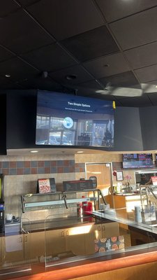 Ceiling-Mounted TV Installation at Round Table Pizza – Clean & Space-Saving - Installed a ceiling-mounted TV at Round Table Pizza in Discovery Bay to maximize visibility and save wall space. Secure mount with optimal viewing angles for customers throughout the dining area. Clean cable management for a professional, clutter-free finish—perfect for busy commercial spaces. Ceiling-Mounted TV Installation at Round Table Pizza – Clean & Space-Saving - Installed a ceiling-mounted TV at Round Table Pizza in Discovery Bay to maximize visibility and save wall space. Secure mount with optimal viewing angles for customers throughout the dining area. Clean cable management for a professional, clutter-free finish—perfect for busy commercial spaces.
