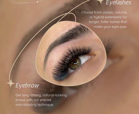 Eyelash extensions and wispy hybrid style - We love hybrid cat eye shape and wispy eyelash extensions set . You never go wrong with this style . Eyelash extensions and wispy hybrid style - We love hybrid cat eye shape and wispy eyelash extensions set . You never go wrong with this style .