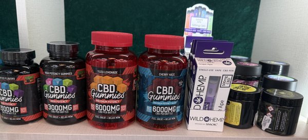 CBD PRODUCTS - CBD PRDOUCTS - TINCTURES, VAPES, GUMMIES, EDIBLES, CREAMS/ ROLLS ONS, CBD FOR PETS!