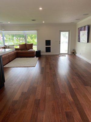 Residential A/V installation - This smart home a/v installation job was completed to the customers specific needs and brought his idea into reality. Residential A/V installation - This smart home a/v installation job was completed to the customers specific needs and brought his idea into reality.