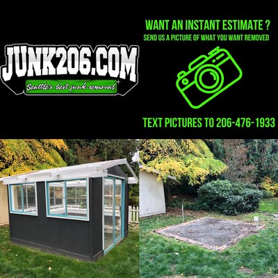 SHED REMOVAL, - Demolition can be dangerous, let Junk206.com take apart and remove small structures like hot tubs, sheds, fences, decks, play sets, and more! SHED REMOVAL, - Demolition can be dangerous, let Junk206.com take apart and remove small structures like hot tubs, sheds, fences, decks, play sets, and more!