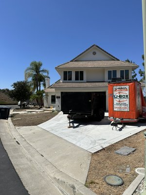 12 cubic yard dumpster service - Client needed a dumpster up against his garage for efficient loading of construction material. MONT was able to place this 12 cubic yard dumpster per client request and loading was done efficiently. 12 cubic yard dumpster service - Client needed a dumpster up against his garage for efficient loading of construction material. MONT was able to place this 12 cubic yard dumpster per client request and loading was done efficiently.