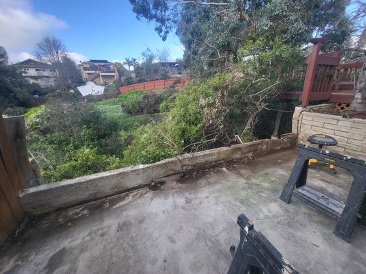 New dog fence to match existing fence style - This customer wanted to keep his pets safe from jumping the low wall into the canyon. New dog fence to match existing fence style - This customer wanted to keep his pets safe from jumping the low wall into the canyon.