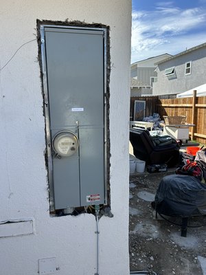 Main panel replacement project, Huntington Beach, September 2026 - Replace existing main panel with upgraded from 100A to 200A, Huntington Beach, September 2026 Main panel replacement project, Huntington Beach, September 2026 - Replace existing main panel with upgraded from 100A to 200A, Huntington Beach, September 2026