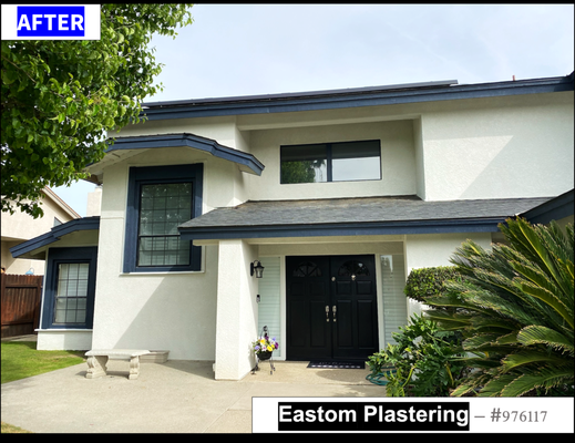 Traditional STUCCO Recolor Coat. - Hiring a licensed professional to apply a thick layer of stucco product on your home will also greatly reduce your energy bill, while increasing the market value of your home. Traditional paint, especially in kern county, lasts 2-5 years maximum, even when applied by a professional, licensed painter. The weather we experience in this region will eat away at your paint right before your eyes. DON'T PAINT OVER YOUR STUCCO!! RECOLOR COAT IT INSTEAD. 

AUGUST 2022 PROMOTION : 🔥🔥🔥
$1050.00 OFF - Residential Recolor Coats (Acrylic' Finishes') 
$550.00   OFF - Residential Recolor Coats (Standard Stucco Products)

For more information give owner, Angel S. a CALL or TEXT at (661) 900-1310.

We are ALWAYS running promotions for both ACRLYIC and traditional STUCCO, keep up to date with us on google and on our social media platforms.