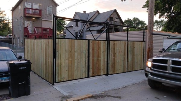 FENCING PROJECTS - We offer a wide array of fencing product that our potential customers can choose from. The wrought iron and wood fence is a great option, or you may choose to go with the colored vinyl, either way you can expect the outcome to exceed your expectations. FENCING PROJECTS - We offer a wide array of fencing product that our potential customers can choose from. The wrought iron and wood fence is a great option, or you may choose to go with the colored vinyl, either way you can expect the outcome to exceed your expectations.