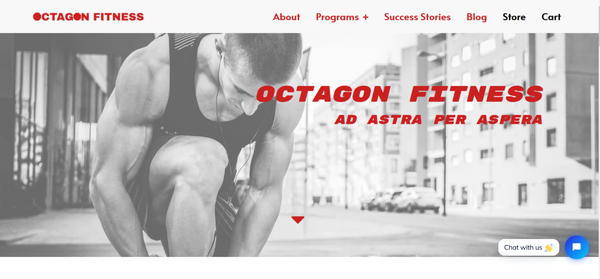 octagonfitness.com - This is an e-commerce website created for Octagon Fitness, a fake fitness company. Similar to WisperMSG, the color scheme is monochromatic, which gives the site a clean and cohesive look. I chose red as the main color since it evokes passion and movement, two very important elements to any workout routine. I also added a Store page using the WooCommerce plugin. You can add products to the cart and checkout using fake credit card information. Click the link above to get a more in-depth look at the website! octagonfitness.com - This is an e-commerce website created for Octagon Fitness, a fake fitness company. Similar to WisperMSG, the color scheme is monochromatic, which gives the site a clean and cohesive look. I chose red as the main color since it evokes passion and movement, two very important elements to any workout routine. I also added a Store page using the WooCommerce plugin. You can add products to the cart and checkout using fake credit card information. Click the link above to get a more in-depth look at the website!