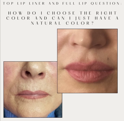 Lips - Wouldn't it be nice to not be constantly applying lipstick?
This is a beautiful added feature to making life more simple with a semi permanent color on the lips. Suzette makes this process easy and convenient for her clients. youthful and enhancing. Defining and colorful are what your lips will look like all of the time. Lips - Wouldn't it be nice to not be constantly applying lipstick?
This is a beautiful added feature to making life more simple with a semi permanent color on the lips. Suzette makes this process easy and convenient for her clients. youthful and enhancing. Defining and colorful are what your lips will look like all of the time.