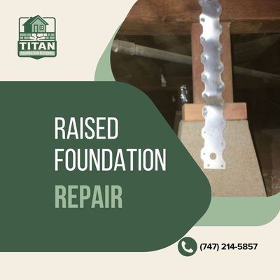 Raised Foundation Repair - Titan Foundation Builders is a trusted construction and repair company based in Reseda, CA, dedicated to providing high-quality, reliable solutions for homeowners and businesses alike. With years of experience in the industry, our team specializes in foundation repair, moisture control, and earthquake preparedness, ensuring the safety, stability, and longevity of your property.

Foundation issues can be stressful and potentially dangerous if left unaddressed. At Titan Foundation Builders, we understand the importance of a strong, stable foundation and take pride in offering comprehensive services to address cracks, uneven floors, sinking foundations, and other structural concerns. Our experts carefully assess each situation and provide tailored solutions that meet your specific needs, using the latest techniques and high-quality materials.

In addition to foundation repair, we also tackle moisture problems that can cause long-term damage to your home. From basement leaks to water intrusion and humidity control, Titan Foundation Builders ensures your property remains dry, safe, and protected against potential mold and structural deterioration.

We also prioritize earthquake preparedness, offering solutions that strengthen your foundation and overall structure against seismic activity. Our team can reinforce existing foundations, install support systems, and provide guidance on preventive measures, giving you peace of mind in an area prone to earthquakes.

Customer satisfaction is at the core of everything we do. We work closely with each client, providing transparent communication, detailed estimates, and professional service from start to finish. Our goal is to deliver not just repairs, but long-term solutions that safeguard your investment and enhance the value of your property.

Whether you are experiencing foundation cracks, uneven floors, moisture issues, or want to prepare your home for seismic events, Titan Foundation Builders is here to provide dependable, expert service. We combine technical expertise, years of experience, and a commitment to excellence to ensure every project is completed safely, efficiently, and to the highest standards.

Choose Titan Foundation Builders in Reseda, CA for trusted foundation repair, moisture control, and earthquake preparedness. Experience the peace of mind that comes from knowing your property is in the hands of professionals who care about quality, safety, and long-lasting results.