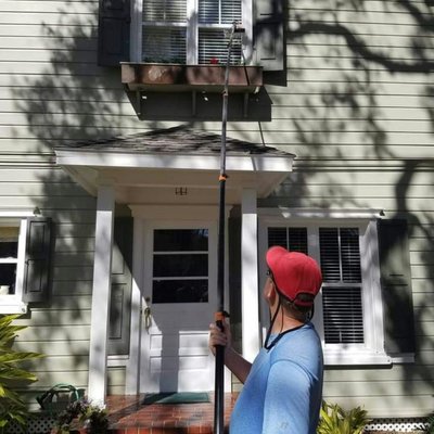 2nd story window cleaning service. - Using a water fed pole system with Sam's Window Cleaning Service Inc. offers several advantages that align with the company’s commitment to quality, safety, and efficiency. Here are the key benefits:
1. Spot-Free Results Without Chemicals
The system uses pure, deionized water, which naturally attracts and lifts dirt without the need for detergents.
Windows dry streak-free and spotless, making it ideal for both residential and commercial properties.
2. Enhanced Safety
Eliminates the need for ladders when cleaning upper-story windows.
Reduces the risk of falls and injuries, ensuring both customer peace of mind and technician safety.
3. Access to Hard-to-Reach Windows
Cleans windows up to 4–5 stories high from the ground.
Ideal for homes with difficult architecture, skylights, or glass above conservatories and sunrooms.
4. Eco-Friendly Approach
No harsh chemicals means it’s safe for landscaping, pets, and the environment.
Reduces the carbon footprint and aligns with green cleaning practices.
5. Time and Cost Efficiency
Speeds up the cleaning process, allowing more jobs to be completed in a day.
Less setup time and no need to constantly reposition ladders.
6. Gentle on Glass and Frames
Soft-bristled brushes and pure water prevent scratching or damage to window surfaces.
Safe for delicate glass, painted frames, and modern window finishes.
7. Professional Appearance
The system projects a modern, high-tech image for Sam's Window Cleaning Service Inc., reinforcing your reputation for using the best tools available in the industry.
Summary
With a water fed pole, Sam’s Window Cleaning Service Inc. continues its tradition of personalized, high-quality service while embracing modern technology that benefits both the customer and the environment. It’s a perfect blend of experience, safety, and innovation. 2nd story window cleaning service. - Using a water fed pole system with Sam's Window Cleaning Service Inc. offers several advantages that align with the company’s commitment to quality, safety, and efficiency. Here are the key benefits:
1. Spot-Free Results Without Chemicals
The system uses pure, deionized water, which naturally attracts and lifts dirt without the need for detergents.
Windows dry streak-free and spotless, making it ideal for both residential and commercial properties.
2. Enhanced Safety
Eliminates the need for ladders when cleaning upper-story windows.
Reduces the risk of falls and injuries, ensuring both customer peace of mind and technician safety.
3. Access to Hard-to-Reach Windows
Cleans windows up to 4–5 stories high from the ground.
Ideal for homes with difficult architecture, skylights, or glass above conservatories and sunrooms.
4. Eco-Friendly Approach
No harsh chemicals means it’s safe for landscaping, pets, and the environment.
Reduces the carbon footprint and aligns with green cleaning practices.
5. Time and Cost Efficiency
Speeds up the cleaning process, allowing more jobs to be completed in a day.
Less setup time and no need to constantly reposition ladders.
6. Gentle on Glass and Frames
Soft-bristled brushes and pure water prevent scratching or damage to window surfaces.
Safe for delicate glass, painted frames, and modern window finishes.
7. Professional Appearance
The system projects a modern, high-tech image for Sam's Window Cleaning Service Inc., reinforcing your reputation for using the best tools available in the industry.
Summary
With a water fed pole, Sam’s Window Cleaning Service Inc. continues its tradition of personalized, high-quality service while embracing modern technology that benefits both the customer and the environment. It’s a perfect blend of experience, safety, and innovation.