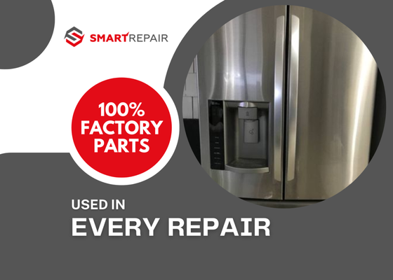 100% Factory Parts - Smart Repair uses only 100% factory parts in every repair 100% Factory Parts - Smart Repair uses only 100% factory parts in every repair