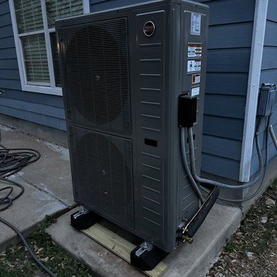 19 SEER RUUD 5 TON HEAT PUMP we installed for $11,165 - We found an amazing spring deal for our latest customer! We managed to secure a price of $11,165.00 for a fully installed 19 SEER 5-Ton Heat Pump. We wanted to make sure they got the best deal possible, especially with all the changes happening in the HVAC industry. The new equipment will be more expensive due to the refrigerant changes and back orders, so we're glad we could help them out.