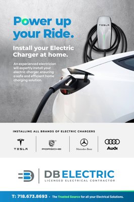 EV Chargers - Get ready to drive into the future! Our expert technicians specialize in installing car chargers for electric and hybrid vehicles. Convenient, efficient, and eco-friendly, our charging solutions will keep you on the move. Contact us today to schedule your installation and discover a smarter way to fuel your ride! EV Chargers - Get ready to drive into the future! Our expert technicians specialize in installing car chargers for electric and hybrid vehicles. Convenient, efficient, and eco-friendly, our charging solutions will keep you on the move. Contact us today to schedule your installation and discover a smarter way to fuel your ride!