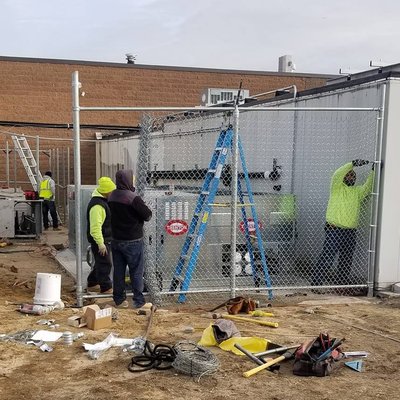 Commercial Chain-Link Security Fence for HVAC & Equipment Enclosure in Long Island - The Challenge:
For this commercial property, the client needed to secure a newly installed, high-value HVAC and utility unit. The primary objectives were to prevent unauthorized access, protect the equipment from potential theft or vandalism, and ensure the area was compliant with site safety regulations. The solution needed to be exceptionally durable, cost-effective, and installed professionally with minimal disruption to the surrounding business operations.
Our Solution:
Universal Fence recommended a commercial-grade, 8-foot-high galvanized chain-link security fence. This material is the industry standard for commercial and industrial applications for several key reasons. Its galvanized coating provides superior rust and corrosion resistance for decades of maintenance-free performance. The height creates a formidable barrier, while the open weave allows for necessary airflow and visibility for equipment monitoring without compromising security.
The Installation Process:
Our certified and insured installation team is highly experienced in the unique demands of commercial job sites. As the project photos illustrate, our crew adheres to strict safety protocols while working efficiently to meet project deadlines. The process began with precise layout and the setting of heavy-gauge steel posts deep into concrete footings, ensuring a rock-solid foundation. We then stretched the heavy-gauge chain-link fabric to the correct tension, creating a rigid and secure barrier that cannot be easily compromised.
The Outcome:
The completed project is a robust, compliant, and long-lasting security enclosure that provides the client with total peace of mind. Their critical infrastructure is now fully protected, limiting liability and safeguarding their investment. Universal Fence is the trusted partner for general contractors, property managers, and business owners across the Tri-State area who require dependable security fencing solutions.
If your business or commercial property requires a security fence, equipment enclosure, or perimeter fencing, contact us for a professional consultation and a competitive bid. Commercial Chain-Link Security Fence for HVAC & Equipment Enclosure in Long Island - The Challenge:
For this commercial property, the client needed to secure a newly installed, high-value HVAC and utility unit. The primary objectives were to prevent unauthorized access, protect the equipment from potential theft or vandalism, and ensure the area was compliant with site safety regulations. The solution needed to be exceptionally durable, cost-effective, and installed professionally with minimal disruption to the surrounding business operations.
Our Solution:
Universal Fence recommended a commercial-grade, 8-foot-high galvanized chain-link security fence. This material is the industry standard for commercial and industrial applications for several key reasons. Its galvanized coating provides superior rust and corrosion resistance for decades of maintenance-free performance. The height creates a formidable barrier, while the open weave allows for necessary airflow and visibility for equipment monitoring without compromising security.
The Installation Process:
Our certified and insured installation team is highly experienced in the unique demands of commercial job sites. As the project photos illustrate, our crew adheres to strict safety protocols while working efficiently to meet project deadlines. The process began with precise layout and the setting of heavy-gauge steel posts deep into concrete footings, ensuring a rock-solid foundation. We then stretched the heavy-gauge chain-link fabric to the correct tension, creating a rigid and secure barrier that cannot be easily compromised.
The Outcome:
The completed project is a robust, compliant, and long-lasting security enclosure that provides the client with total peace of mind. Their critical infrastructure is now fully protected, limiting liability and safeguarding their investment. Universal Fence is the trusted partner for general contractors, property managers, and business owners across the Tri-State area who require dependable security fencing solutions.
If your business or commercial property requires a security fence, equipment enclosure, or perimeter fencing, contact us for a professional consultation and a competitive bid.