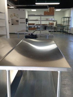 Commercial Kitchen Cleaning - Deep cleaning of kitchen, to include high and low dusting, cleaning ans polishing of all stainless steel appliances. Detailed sweeping and mopping of floors. Commercial Kitchen Cleaning - Deep cleaning of kitchen, to include high and low dusting, cleaning ans polishing of all stainless steel appliances. Detailed sweeping and mopping of floors.