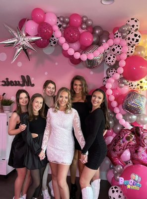 Bachelorette Partys - Make your bachelorette party unforgettable with our exclusive balloon arrangements by Balloons Globos TN.
Each design is handmade with creativity, style, and that out-of-this-world vibe, perfect for celebrating the bride-to-be in a unique and fun way. Bachelorette Partys - Make your bachelorette party unforgettable with our exclusive balloon arrangements by Balloons Globos TN.
Each design is handmade with creativity, style, and that out-of-this-world vibe, perfect for celebrating the bride-to-be in a unique and fun way.