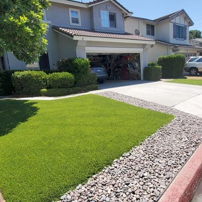 Hardscaping Projects - Discover a range of beautifully completed outdoor projects by Big Bully Turf, Nevada’s trusted hardscape contractor. Showcased here are expert installations of premium artificial turf, durable pavers, and custom hardscaping designed to withstand Nevada’s unique climate. Each space, whether a cozy residential backyard or a commercial property front features realistic artificial grass that eliminates the need for watering, mowing, and ongoing maintenance. Our skilled team transforms ordinary yards and business landscapes into vibrant, sustainable environments with lasting curb appeal. Explore these photos to see how Big Bully Turf combines quality turf, pavers, and hardscape solutions to create outdoor spaces that impress and endure across Nevada.