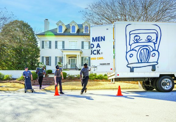 Stress-free Moving - As you turn the page to a new chapter, wave those exhausting moving days goodbye and call upon the background-checked, professional moving experts known for their unwavering dedication. With a 96% customer referral rate, flexible scheduling, and full-service moving options, the friendly folks with TWO MEN AND A TRUCK will take care of the heavy lifting for your next move - they can even do the packing. Stress-free Moving - As you turn the page to a new chapter, wave those exhausting moving days goodbye and call upon the background-checked, professional moving experts known for their unwavering dedication. With a 96% customer referral rate, flexible scheduling, and full-service moving options, the friendly folks with TWO MEN AND A TRUCK will take care of the heavy lifting for your next move - they can even do the packing.
