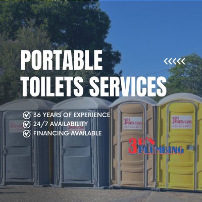 Portable Toliets - We offer high-quality portable chemical toilets for businesses and individuals across San Angelo, TX and the surrounding regions. You can count on clean, well-maintained facilities at a reasonable rate. 3-D’s Plumbing will deliver your portable chemical toilets promptly to the location of your choice. We have handicapped units and hand washing stations for your convenience.
We specialize in products and services for oilfield companies. Call today for affordable portable toilet rental for:
Special events
Construction sites
Residential use
Parties & events
Portable trailer units
Storage tanks of all capacity – water & sewer
Air conditioned & heated restroom trailers Portable Toliets - We offer high-quality portable chemical toilets for businesses and individuals across San Angelo, TX and the surrounding regions. You can count on clean, well-maintained facilities at a reasonable rate. 3-D’s Plumbing will deliver your portable chemical toilets promptly to the location of your choice. We have handicapped units and hand washing stations for your convenience.
We specialize in products and services for oilfield companies. Call today for affordable portable toilet rental for:
Special events
Construction sites
Residential use
Parties & events
Portable trailer units
Storage tanks of all capacity – water & sewer
Air conditioned & heated restroom trailers
