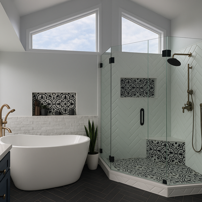 Bathroom Remodeling Trends - Upgrade your bathroom with custom tile work, and beautiful design. Quality you can trust.
Always Happy Clients.