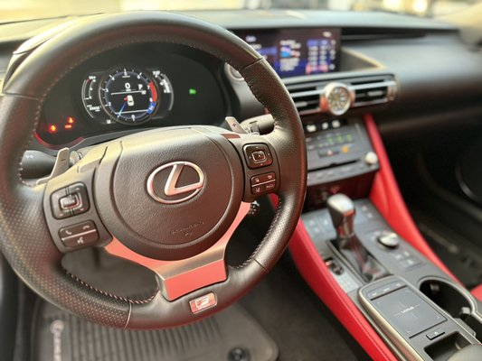 Lexus RC 350 F Sport - New Vehicle Professional Detailing service