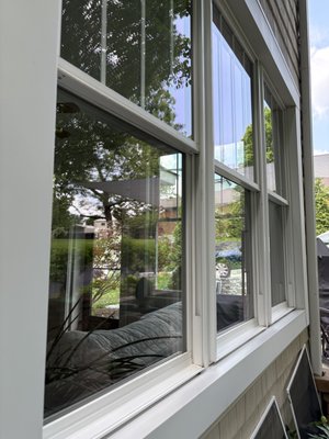 Years of Residue Gone - We got the pleasure of tackling a beautiful colonial-style home that had years of residue built up on the windows. It was a job that couldn't be done by just your run-of-the-mill scrub brushes and squeegees. It took going over each window by hand and with a variety of tools.
This home was already beautiful, but restoring the windows to their original glory made the entire property stand out like no other.
If you want to make your property stand out and have cloudy windows, make sure you hire the right people who will take the time to go meticulously over every pane of glass. You won't be disappointed by the results! Years of Residue Gone - We got the pleasure of tackling a beautiful colonial-style home that had years of residue built up on the windows. It was a job that couldn't be done by just your run-of-the-mill scrub brushes and squeegees. It took going over each window by hand and with a variety of tools.
This home was already beautiful, but restoring the windows to their original glory made the entire property stand out like no other.
If you want to make your property stand out and have cloudy windows, make sure you hire the right people who will take the time to go meticulously over every pane of glass. You won't be disappointed by the results!