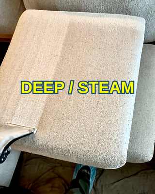 Eco Steam Cleaning of Furniture - Professional upholstery deep cleaning that refreshes your furniture and removes stains, odors, and allergens. Eco-friendly and safe for your home. Clean in about 1 hour Eco Steam Cleaning of Furniture - Professional upholstery deep cleaning that refreshes your furniture and removes stains, odors, and allergens. Eco-friendly and safe for your home. Clean in about 1 hour