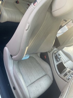 Mercedes Benz detail - Mercedes Benz recieving our full interior detail
