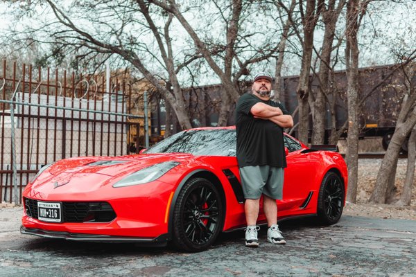 2016 Red Corvette Z06 - Get ready to turn heads with your red hot Corvette Z06! But first, let's give it some TLC with a 2-step paint correction and a 5+ year ceramic coating. Say goodbye to boring, lackluster paint and hello to a glossy, red-hot finish that'll make the fire department take notice. Book your appointment now and let's give your Corvette the love it deserves (and the protection it needs from all the jealous onlookers). 2016 Red Corvette Z06 - Get ready to turn heads with your red hot Corvette Z06! But first, let's give it some TLC with a 2-step paint correction and a 5+ year ceramic coating. Say goodbye to boring, lackluster paint and hello to a glossy, red-hot finish that'll make the fire department take notice. Book your appointment now and let's give your Corvette the love it deserves (and the protection it needs from all the jealous onlookers).