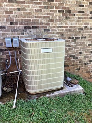 Full System Replacement - This system was running up the electrical bill and not keeping the house at the temperature that the homeowner wanted. We upgraded them to a brand new system to help with humidity issues and allowing them to have more control of they're comfort needs Full System Replacement - This system was running up the electrical bill and not keeping the house at the temperature that the homeowner wanted. We upgraded them to a brand new system to help with humidity issues and allowing them to have more control of they're comfort needs