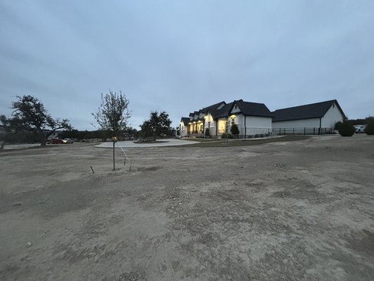 Landscape Renovation - A complete install both metal rock and planters. Sod to come Landscape Renovation - A complete install both metal rock and planters. Sod to come