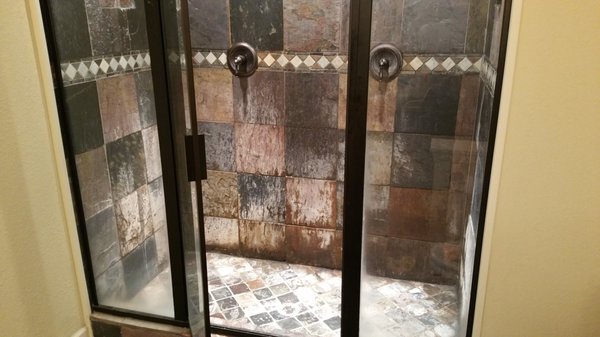 Natural stone service - These photos are of slate tile projects we have completed, both commercial and residential. We service all types of stone including marble, granite, quartz and terrazzo. This includes countertop repair, polishing and sealing. Natural stone service - These photos are of slate tile projects we have completed, both commercial and residential. We service all types of stone including marble, granite, quartz and terrazzo. This includes countertop repair, polishing and sealing.