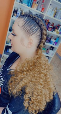 I can braid & Style All hair textures ❤️ - Braids available & weave extensions. I can braid & Style All hair textures ❤️ - Braids available & weave extensions.