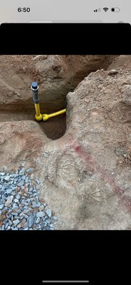 Underground gas pipe installation - Ran new line from gas meter to backyard for a fireplace in #Cumming ,Ga , underground gas piping requires calculations and knowledge snd tools. call Azerplumb Underground gas pipe installation - Ran new line from gas meter to backyard for a fireplace in #Cumming ,Ga , underground gas piping requires calculations and knowledge snd tools. call Azerplumb