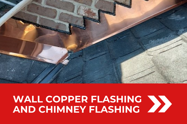 Wall copper flashing and chimney flashing - Installation of 63 Fit copper flashing on the wall - 630$.
Installation of copper chimney flashing - 120$.
Total-750$. Wall copper flashing and chimney flashing - Installation of 63 Fit copper flashing on the wall - 630$.
Installation of copper chimney flashing - 120$.
Total-750$.