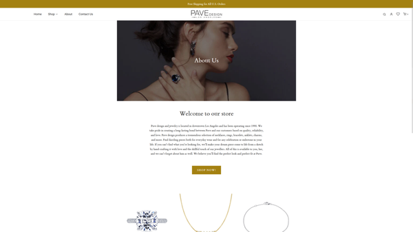 Pave Design - Los Angeles - Jewellery Store - Pave design and jewelry is located in downtown Los Angeles and has been operating since 1990. We take pride in creating a long-lasting bond between Pave and our customers based on quality, reliability, and love. Pave design produces a tremendous selection of necklaces, rings, bracelets, anklets, charms, and more. Find dazzling pieces both for everyday wear and for any celebration or milestone in your life. If you can’t find what you’re looking for, we’ll make your dream piece come to life from a sketch by hand-crafting it with love and the skillful touch of our jewellers. All of this is available to you, her, and we can’t forget about him as well. We believe you’ll find the perfect look and perfect fit at Pave.