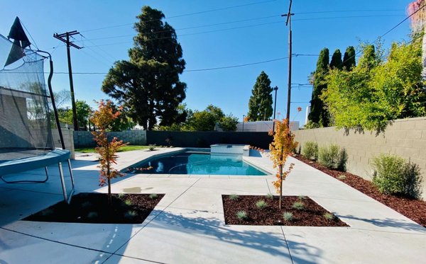 Pool Landscape 🏖 - A simple colorful/modern was brought to this residence. We used low-maintenance landscape plants, hedges,rocks & Low voltage (12V) is the most popular outdoor lighting option for residential use. It improves the beauty, safety and security of any home, and lets you enjoy your outdoor living spaces after the sun goes down. Pool Landscape 🏖 - A simple colorful/modern was brought to this residence. We used low-maintenance landscape plants, hedges,rocks & Low voltage (12V) is the most popular outdoor lighting option for residential use. It improves the beauty, safety and security of any home, and lets you enjoy your outdoor living spaces after the sun goes down.