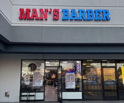 MAN’S BARBER - PREMIUM SERVICE at an AFFORABLE PRICE POINT - At MAN’S BARBER, we promise to deliver premium service at an affordable price. 💈✂️
Our talented barbers focus on precision, clean techniques, and high attention to detail with every haircut. Most importantly, we want every customer to leave our shop looking sharp, feeling confident, and completely satisfied!
🔥 Premium Service. Affordable Price. Exceptional Results. 🔥
Come visit Man’s Barber and experience the difference for yourself! MAN’S BARBER - PREMIUM SERVICE at an AFFORABLE PRICE POINT - At MAN’S BARBER, we promise to deliver premium service at an affordable price. 💈✂️
Our talented barbers focus on precision, clean techniques, and high attention to detail with every haircut. Most importantly, we want every customer to leave our shop looking sharp, feeling confident, and completely satisfied!
🔥 Premium Service. Affordable Price. Exceptional Results. 🔥
Come visit Man’s Barber and experience the difference for yourself!