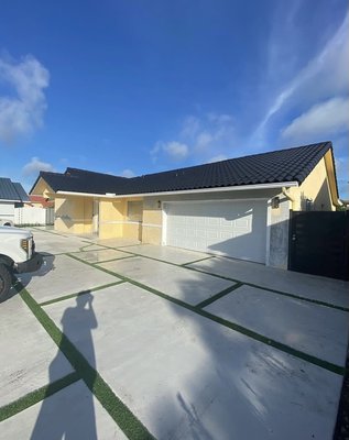 Before and after of exterior . - Great job done , before and after of exterior