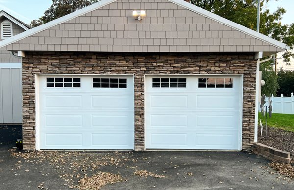 Garage Door Replacement - Garage door replacement refers to the process of removing an old or damaged garage door and installing a new one in its place. This is typically done to improve the functionality, appearance, or security of a garage. The process can involve measuring the existing door opening, selecting a new door that fits the opening, disconnecting and removing the old door, installing the new door and its hardware, testing the door's operation, and making any necessary adjustments. The replacement may also involve updating or replacing related components such as springs, tracks, and opener systems. Garage door replacement requires technical expertise and specialized tools, and it is often recommended to be performed by a professional to ensure proper installation and safe operation. Garage Door Replacement - Garage door replacement refers to the process of removing an old or damaged garage door and installing a new one in its place. This is typically done to improve the functionality, appearance, or security of a garage. The process can involve measuring the existing door opening, selecting a new door that fits the opening, disconnecting and removing the old door, installing the new door and its hardware, testing the door's operation, and making any necessary adjustments. The replacement may also involve updating or replacing related components such as springs, tracks, and opener systems. Garage door replacement requires technical expertise and specialized tools, and it is often recommended to be performed by a professional to ensure proper installation and safe operation.