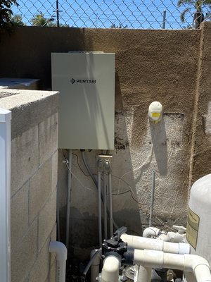 Wi-Fi controller installation - In this project you will see us going from old style Intermatic timers , and manual on off switches.
I removed three old junction boxes related to the pool controls and installed a new eight function pool controller. This controller can turn on and off the lights, run the programming for the main pool pump, turn on and off the jet pump, turn on and off the heater, and turn on and off the jet blower- All while away from home using it’s Wi-Fi capability Wi-Fi controller installation - In this project you will see us going from old style Intermatic timers , and manual on off switches.
I removed three old junction boxes related to the pool controls and installed a new eight function pool controller. This controller can turn on and off the lights, run the programming for the main pool pump, turn on and off the jet pump, turn on and off the heater, and turn on and off the jet blower- All while away from home using it’s Wi-Fi capability